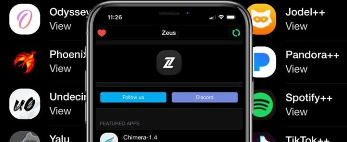 Zeus app