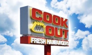does cook out accept apple pay