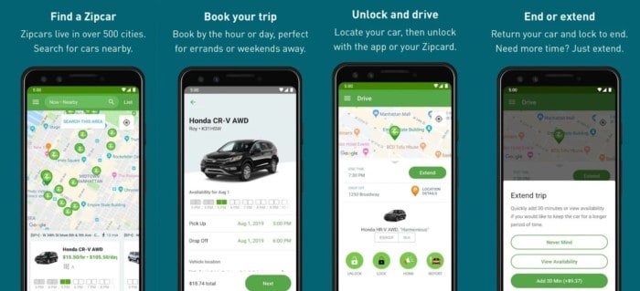 zipcar app